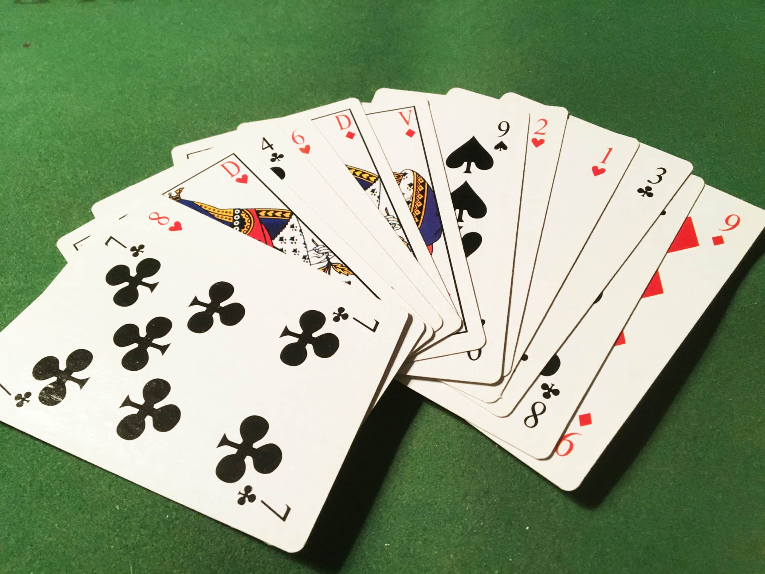 Juego de cartas para dos