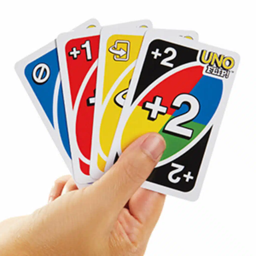 uno flip carte blanche